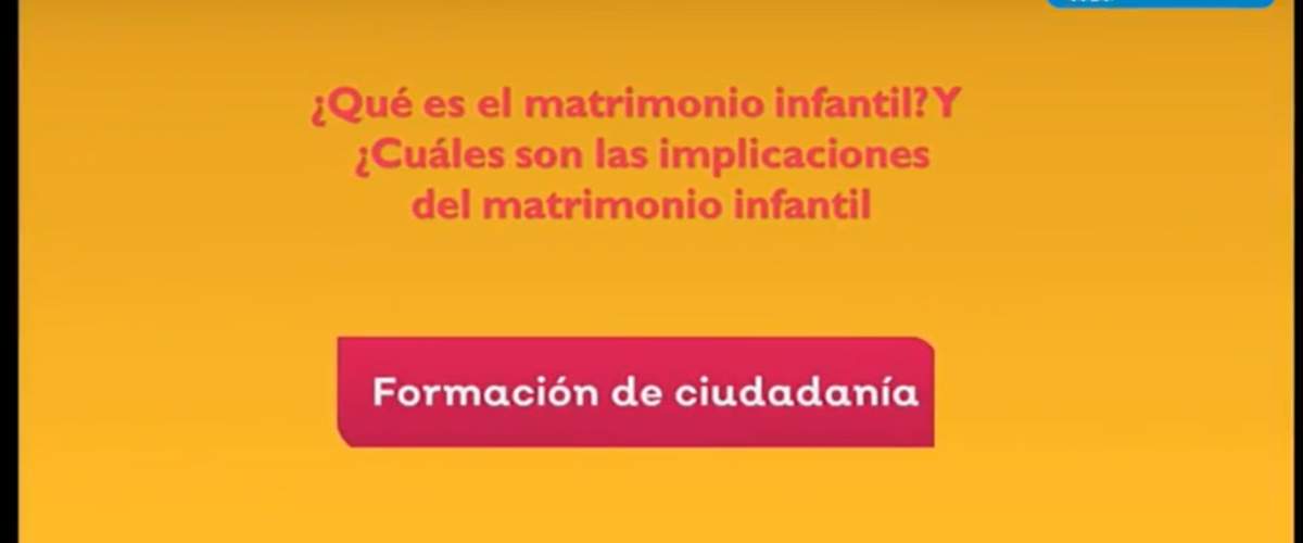 Captura Matrimonio Infantil